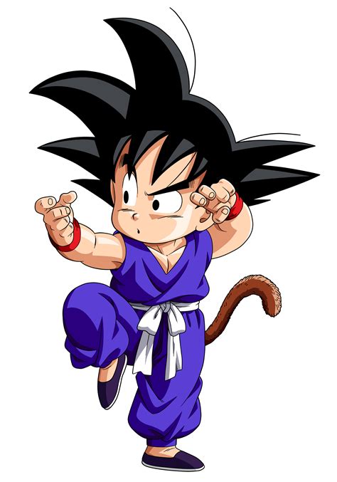 goku en foto|kid goku poses.